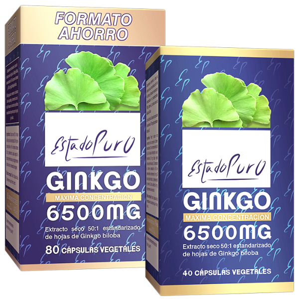 GINKGO 6500MG ESTADO PURO