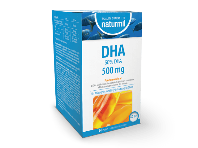 DHA 500mg 60 perlas naturmil