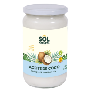 aceite de coco 500ml sol natural