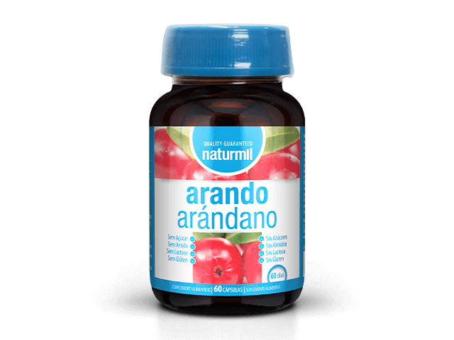 arandano rojo 60 capsulas naturmil.