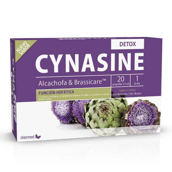 cynasine detox 20 ampollas dietmed