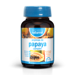 enzimas de papaya 90 comprimidos naturmil