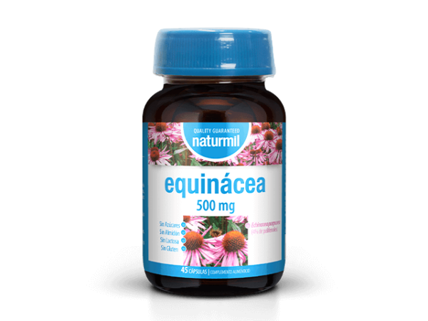 equinacea 500mg 90 capsulas naturmil.