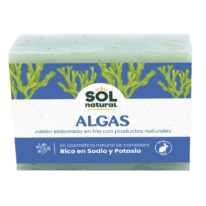 jabon natural algas sol natural