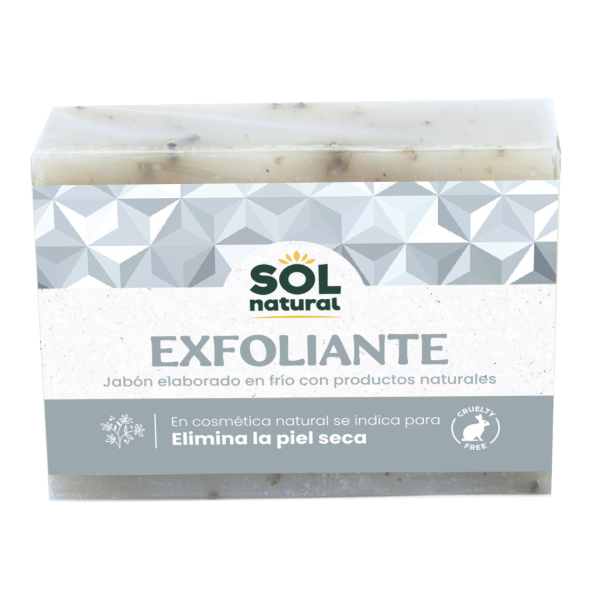 jabon natural exfoliante sol natural.