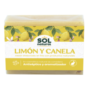 jabon natural limon y canela sol natural