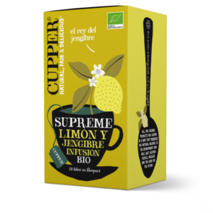 jengibre limon infusion cupper