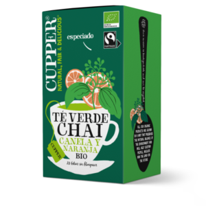 te verde chai canela y naranja infusion cupper