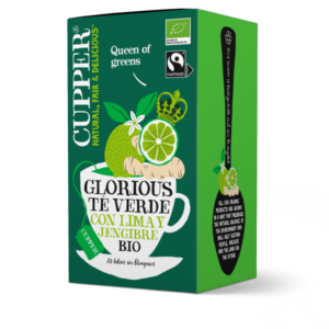 te verde lima y jengibre infusion cupper