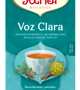 voz clara yogi tea