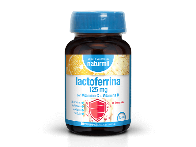 lactoferrina 30 comprimidos naturmil.