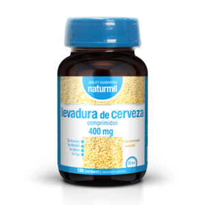 levadura de cerveza 400mg 180 comprimidos naturmil