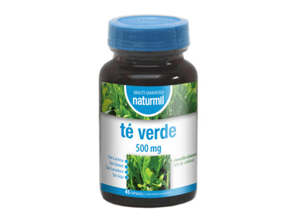 te verde 500mg 45 capsulas naturmil