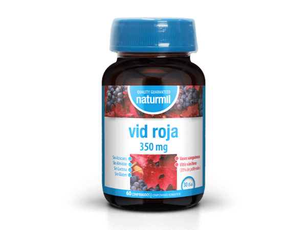 vid roja 60 comprimidos naturmil.