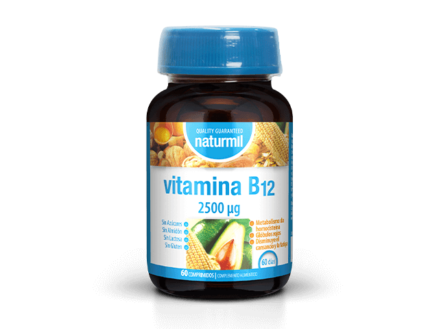 vitamina b12 60 comprimidos naturmil.