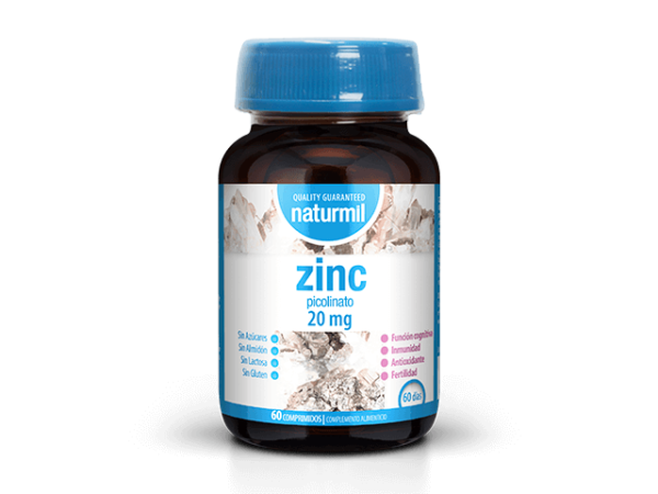 zinc 60 comprimidos naturmil