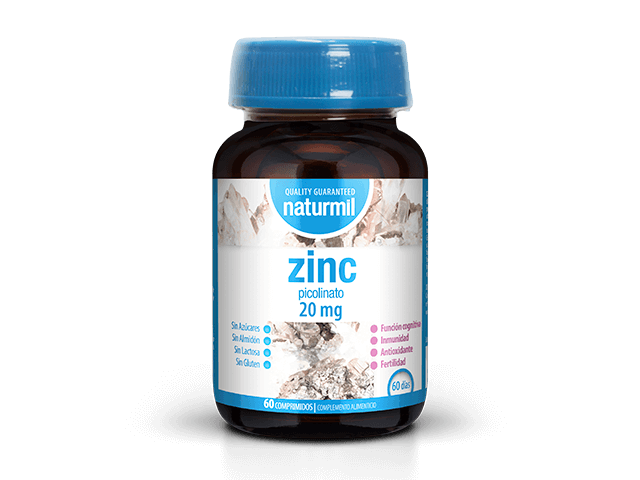 zinc 60 comprimidos naturmil