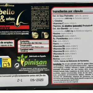 Cabello piel & uñas Intenso - Pinisan - Imagen 2