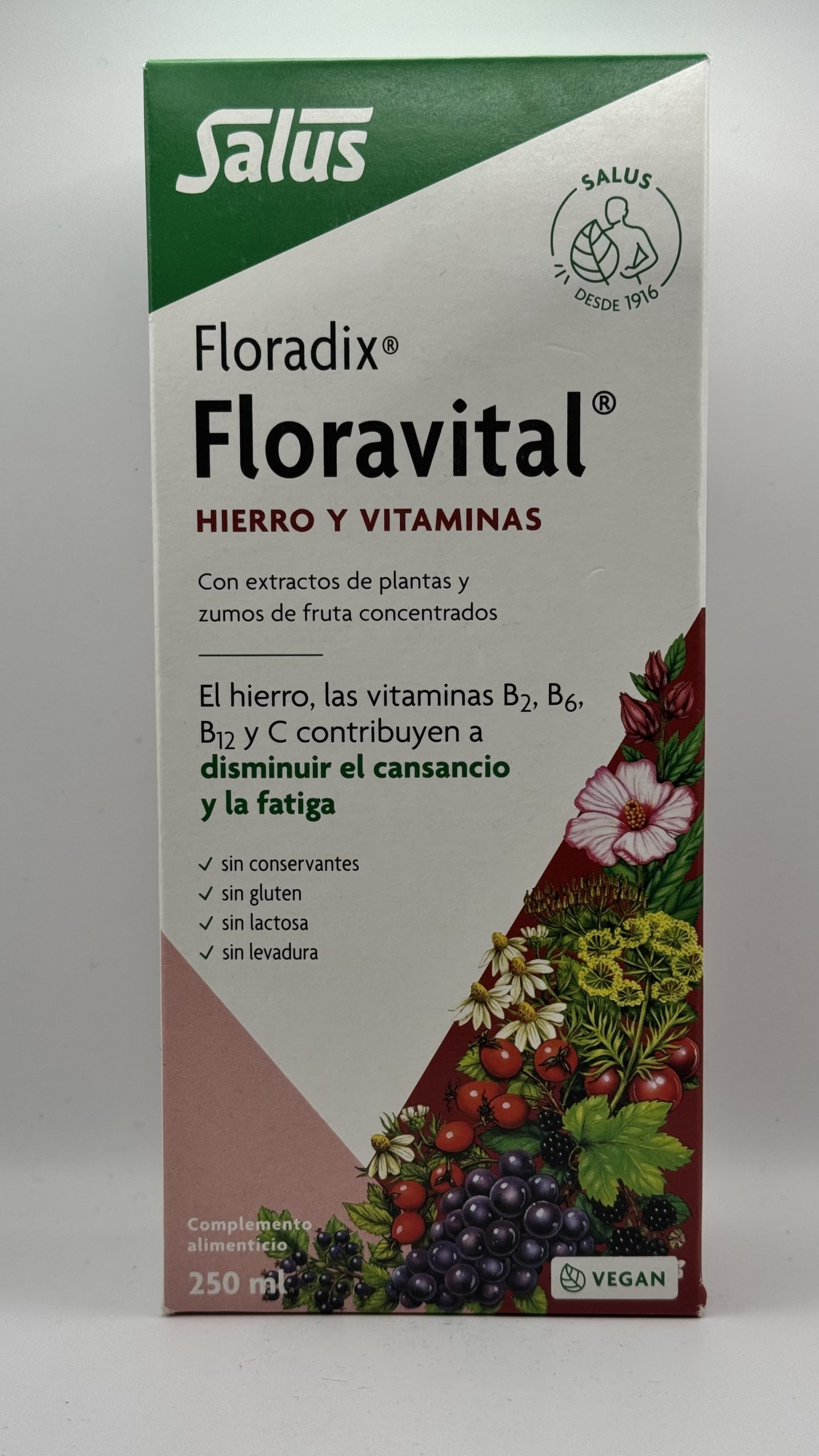 Floravital Hierro y vitaminas líquidas