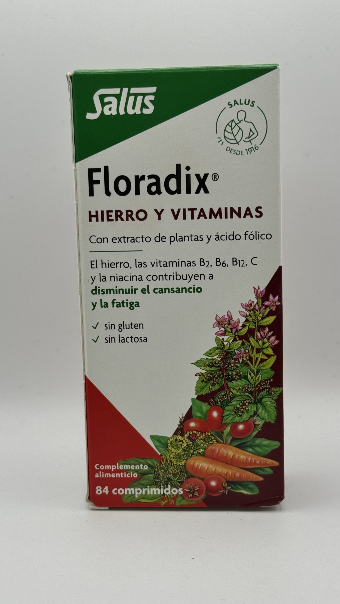 Floradix – Hierro y vitaminas 84 comp