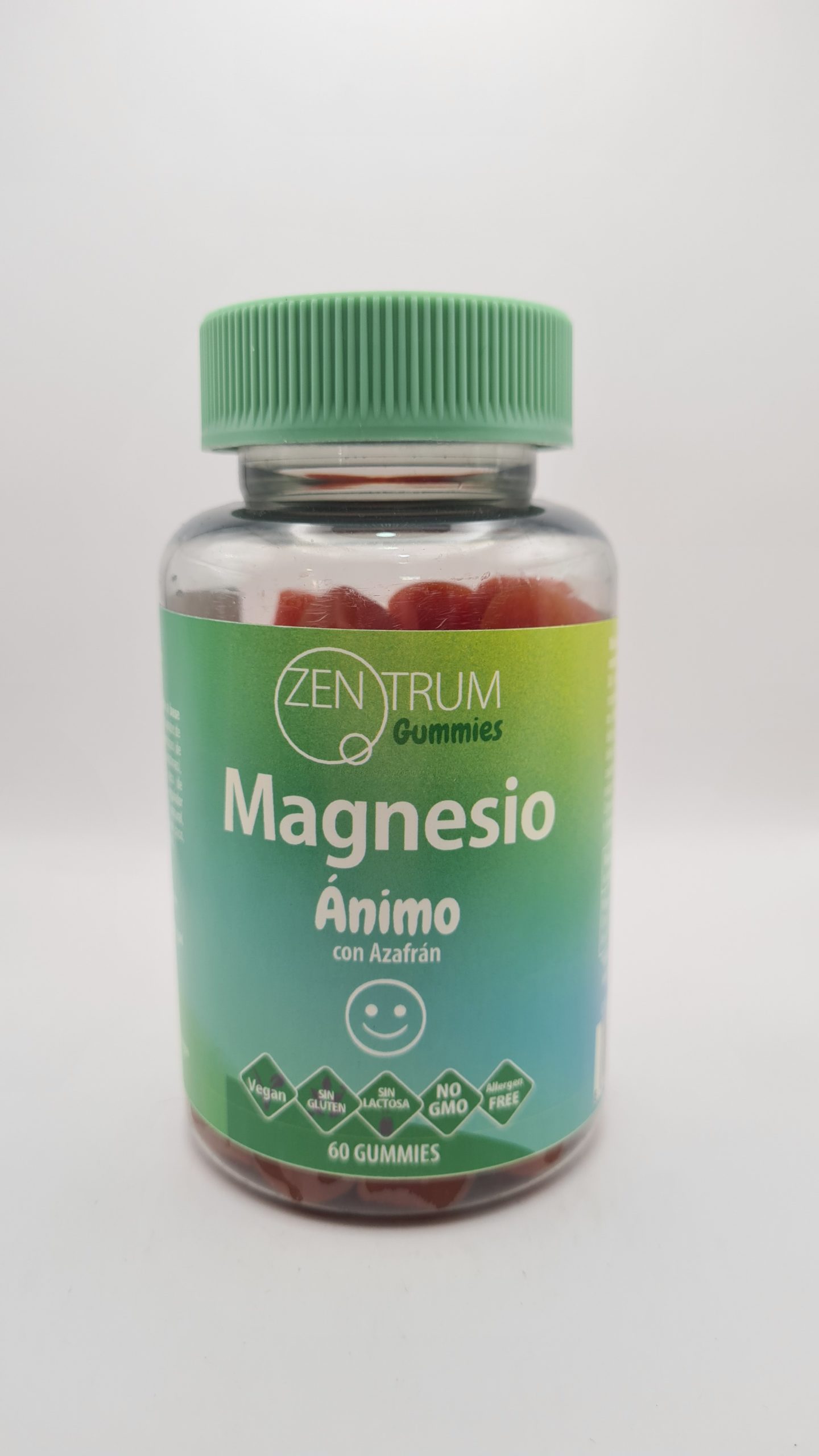 Magnesio y azafrán gummies
