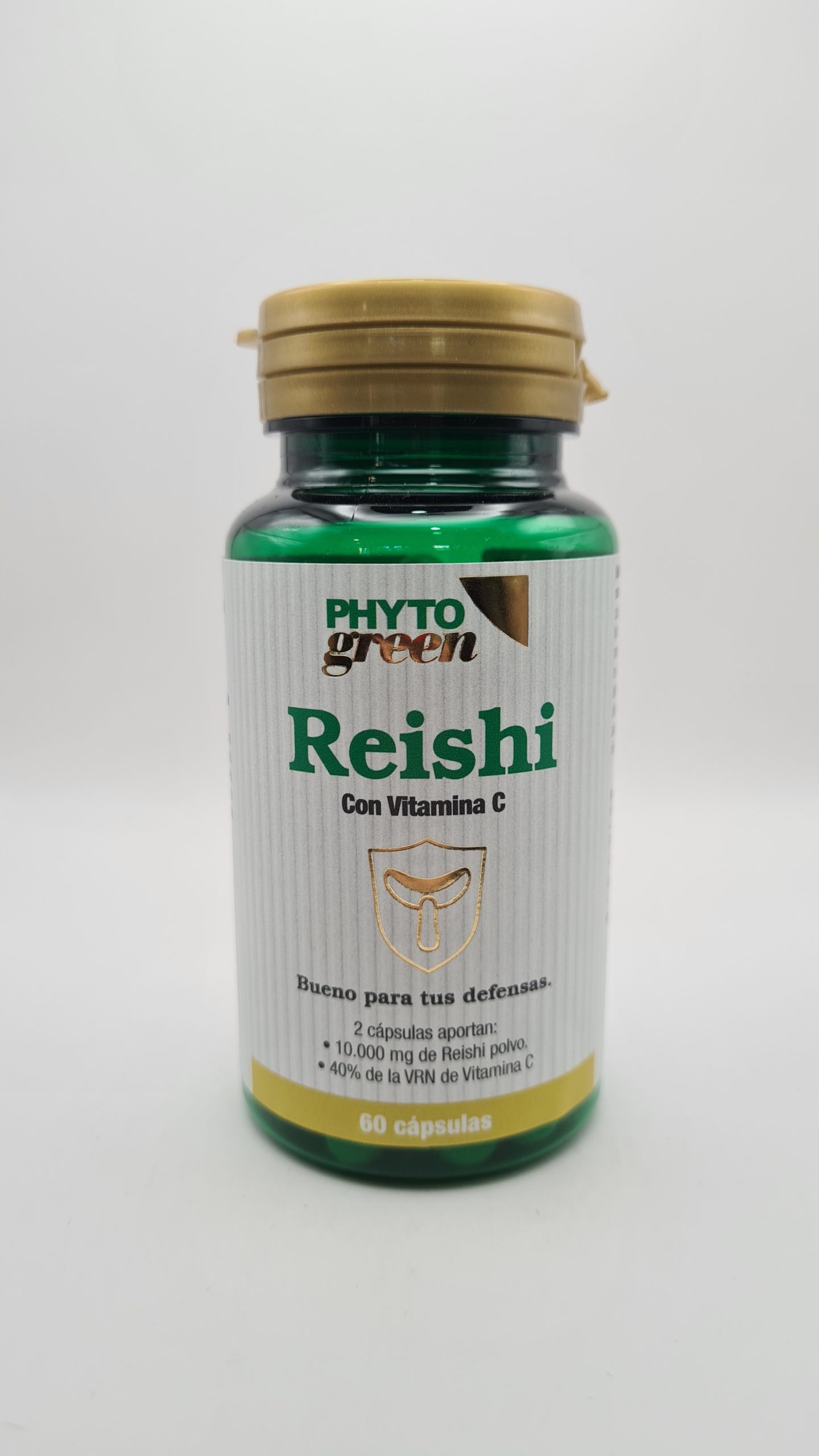 Reishi con vitamina c 60 cápsulas